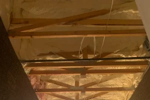 Spray Insulation Ceiling Storage