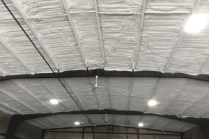 Spray- Ceiling- Warehouse Insulation